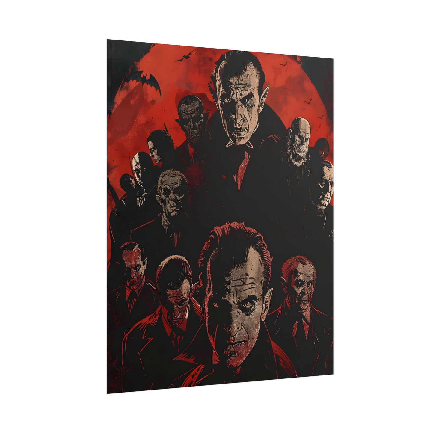 Mischievous Vampires: A Charismatic Leader's Nightly Revelry - Poster