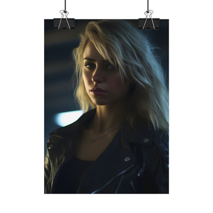 Cyberpunk Youth: Urban Street Art - Poster