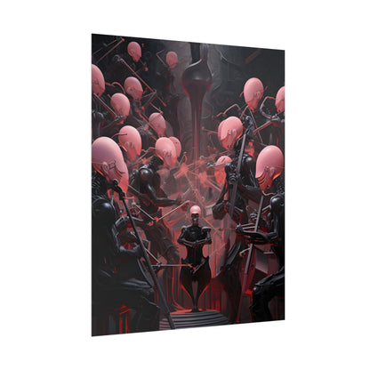 Robot Symphony: A Sentient Orchestra of Robots in Harmony - Poster