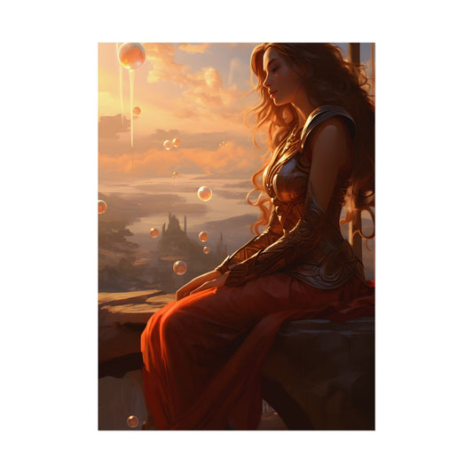 Mobile Moment: A Digital Artwork - Poster