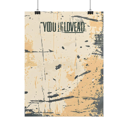 Vintage Distressed Batch 1: A Nostalgic Poster Artwork - Poster