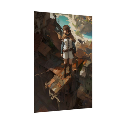 Dramatic Bird's Eye View: Anime in Flight - Poster