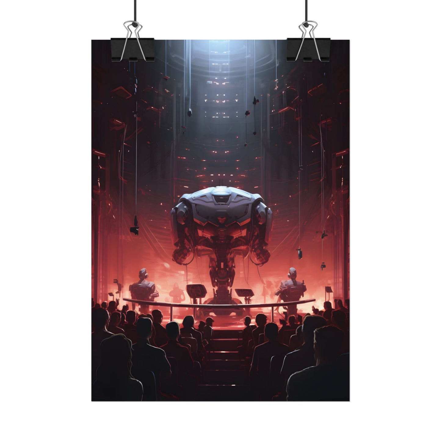 Robot Symphony: Mechanical Music Performance Art - Poster