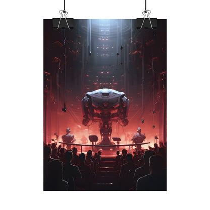 Robot Symphony: Mechanical Music Performance Art - Poster