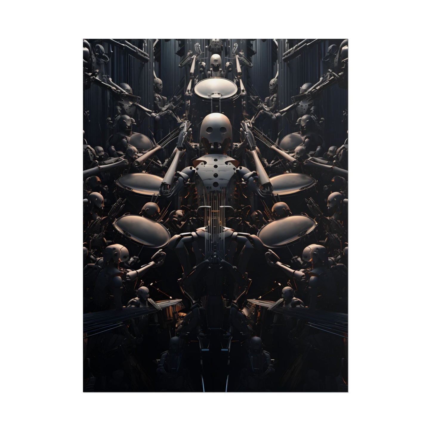 Harmony from the Aditorium: Robot Orchestra in Perfect Rhythm - Poster