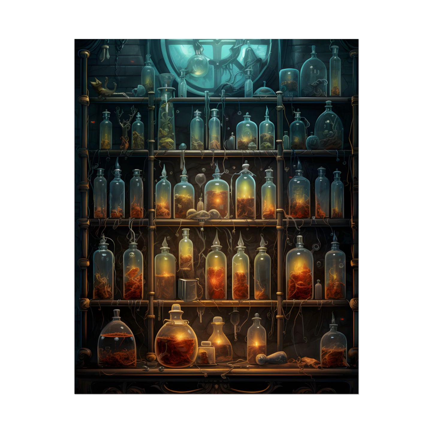 Lab Secrets: A Mysterious Science Experiment Unveiled - Poster