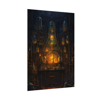 Mysterious Lab: Scientific Secrets in Darkness - Poster