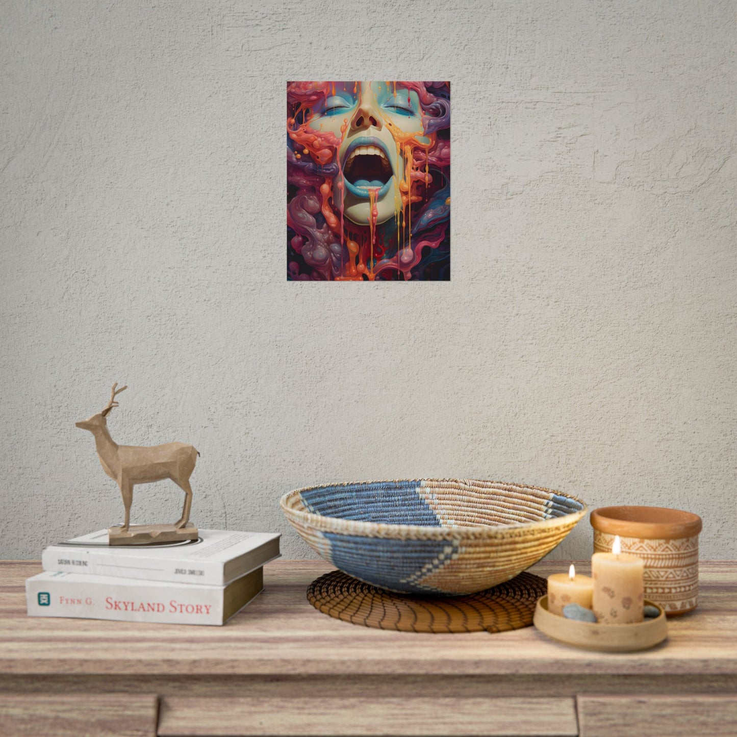 Tearing Reality: Digital Art and Portal Exploration - Poster