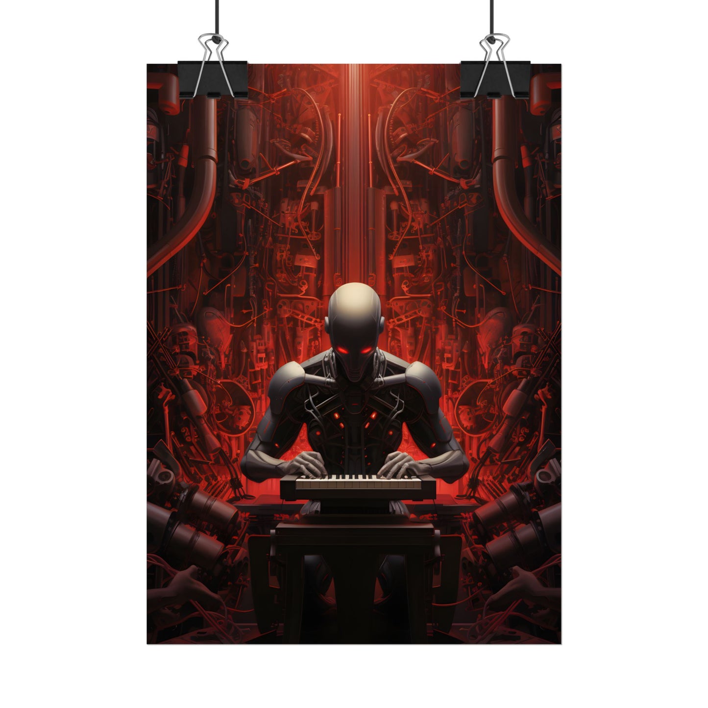 Robot Symphony: A Musical Orchestra of Sentient Robots - Poster
