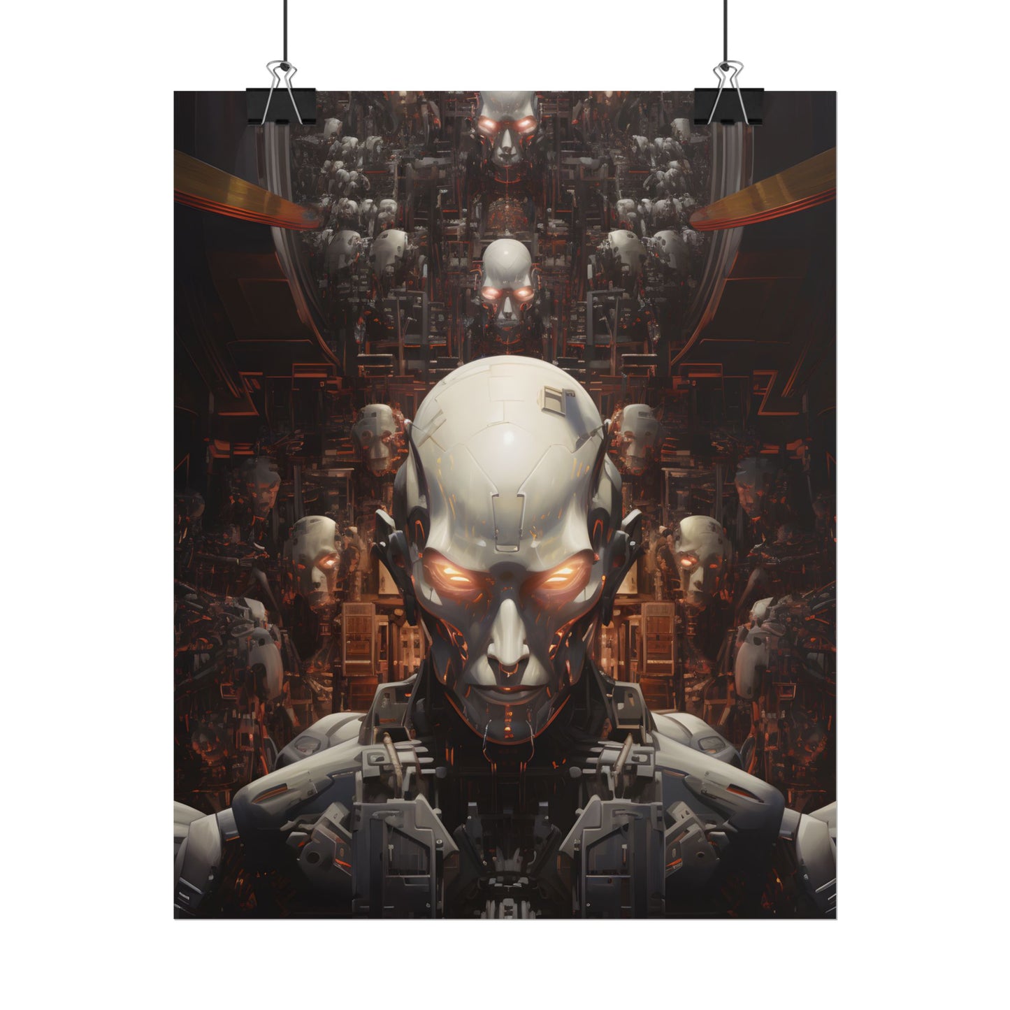 Robot Orchestra: A Symphony of Steel and Strings - Poster