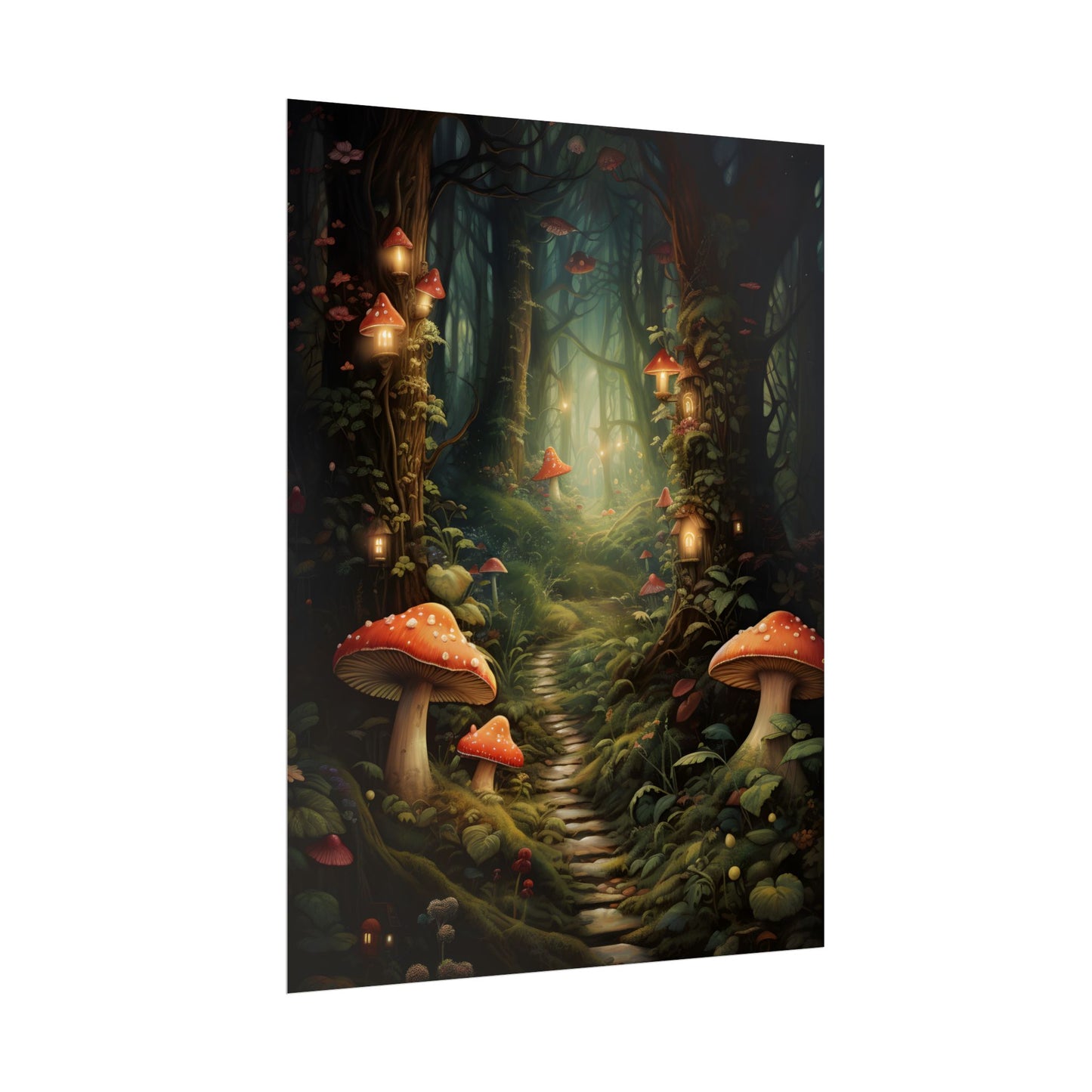 Enchanted Forest: A Whimsical Fairy Tale World of Six Brothers - Poster
