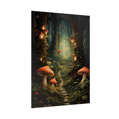 Enchanted Forest: A Whimsical Fairy Tale World of Six Brothers - Poster