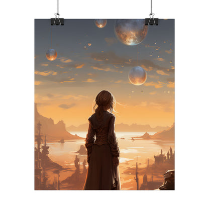 Casual Selfie: Reflection Artwork - Poster