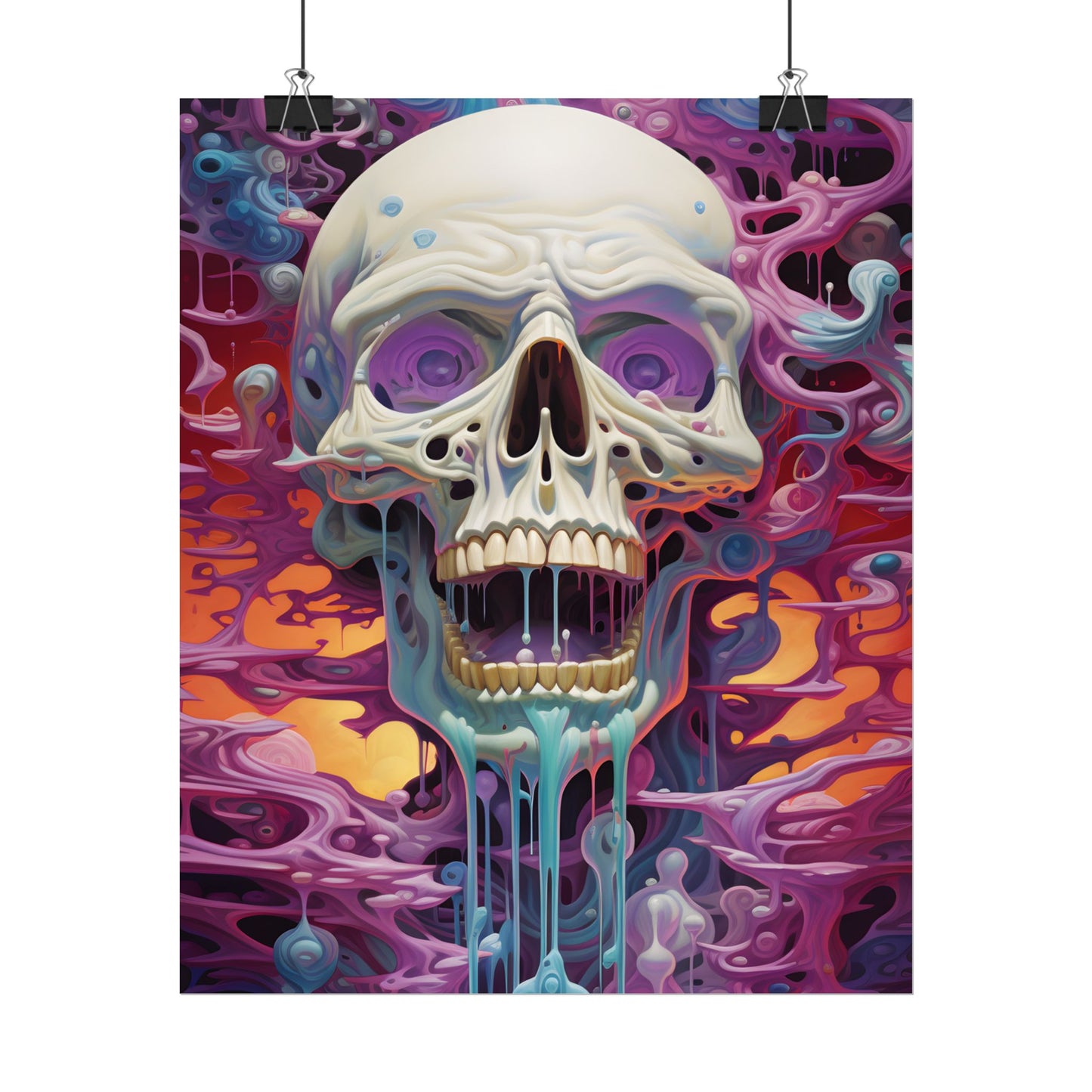 Surreal Landscape: Tears in Reality with 6 Portals and Rifts - Poster