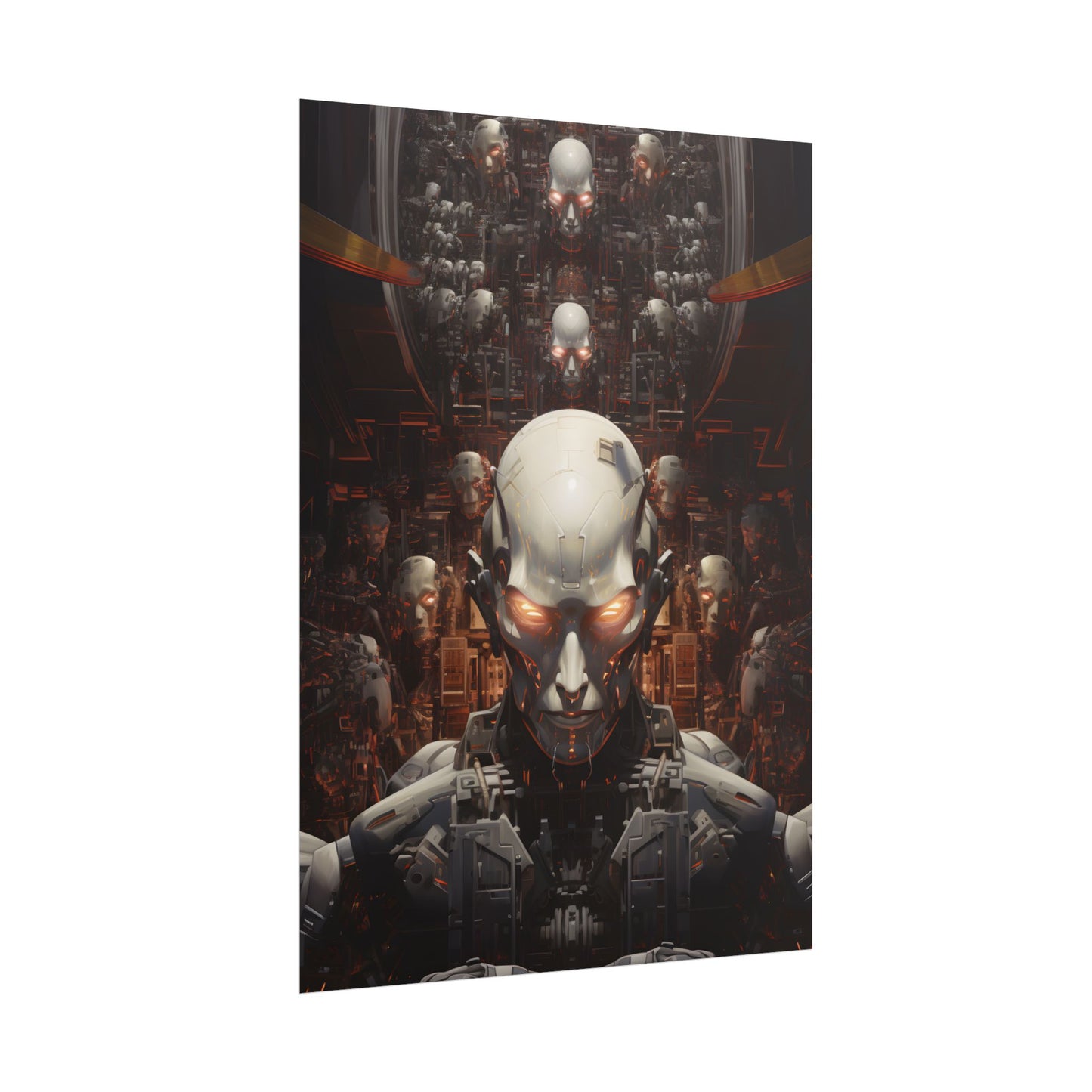 Robot Orchestra: A Symphony of Steel and Strings - Poster