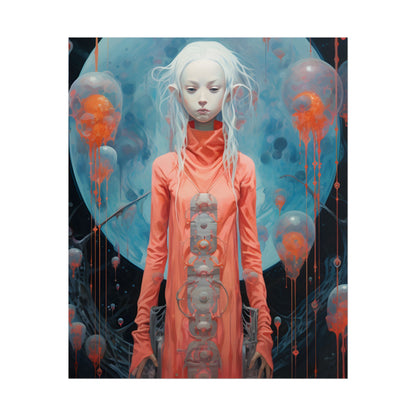 Celestial Dreams: Vibrant Stars and Planets Art - Poster