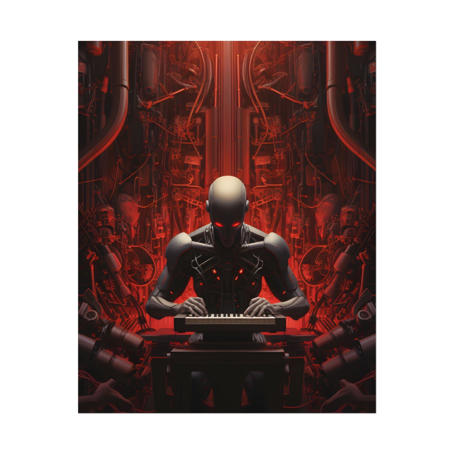 Robot Symphony: A Musical Orchestra of Sentient Robots - Poster