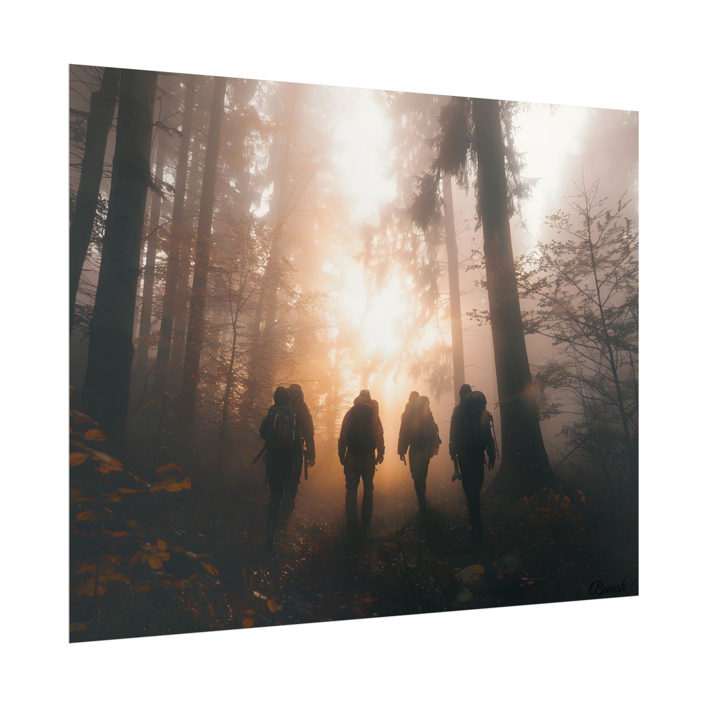 Adventure Through The Mysterious Forest: Group Expedition - Poster