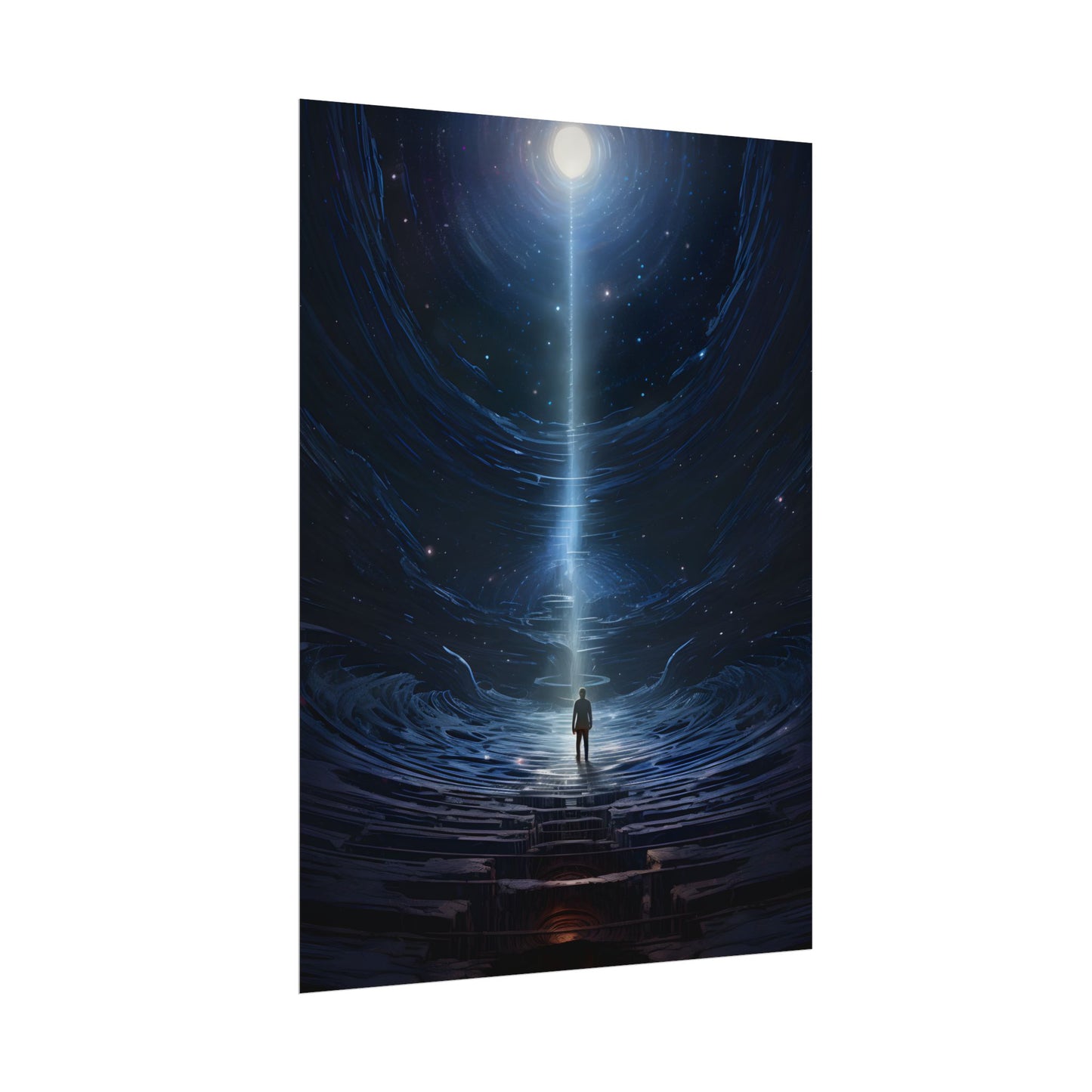 Intrepid Space Explorer: A Journey Through Stars and Galaxies - Poster