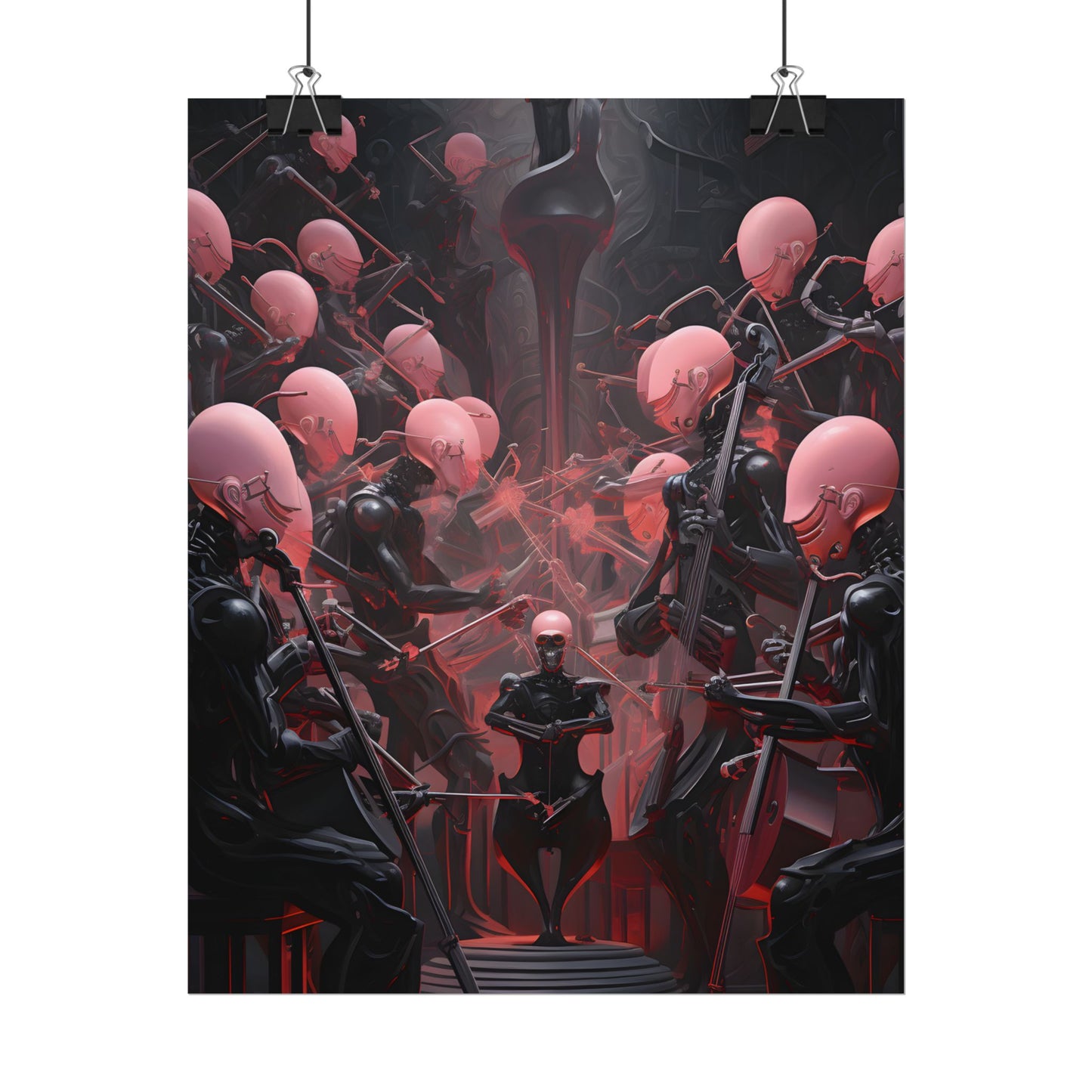 Robot Symphony: A Sentient Orchestra of Robots in Harmony - Poster