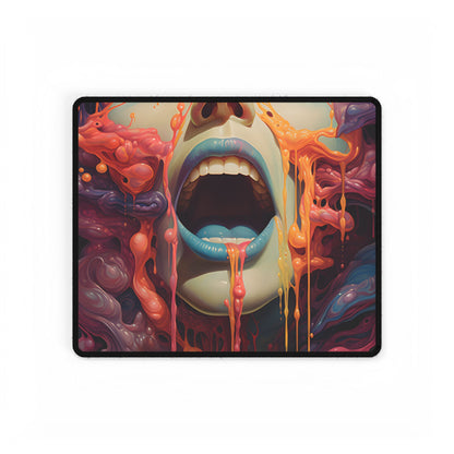 Tearing Reality: Digital Art and Portal Exploration - Desk Mat