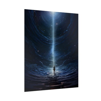 Intrepid Space Explorer: A Journey Through Stars and Galaxies - Poster