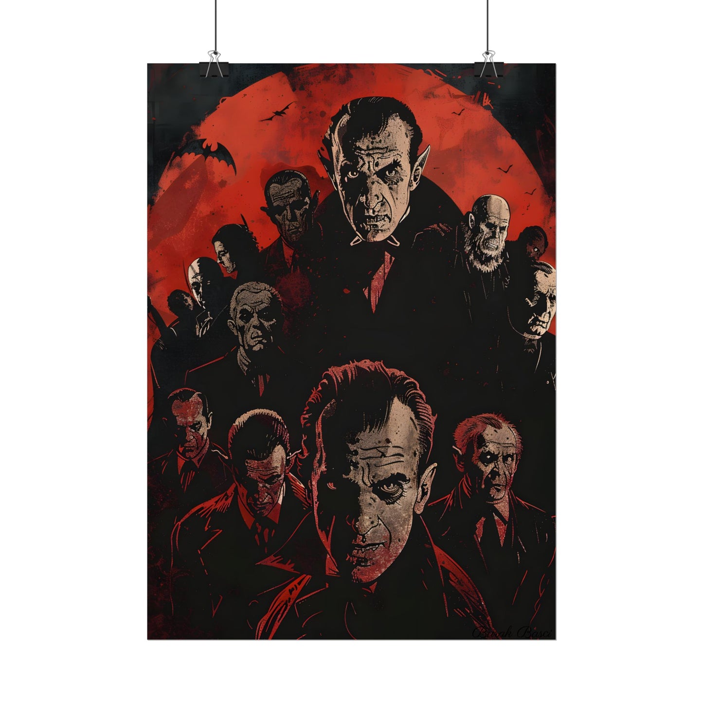 Mischievous Vampires: A Charismatic Leader's Nightly Revelry - Poster