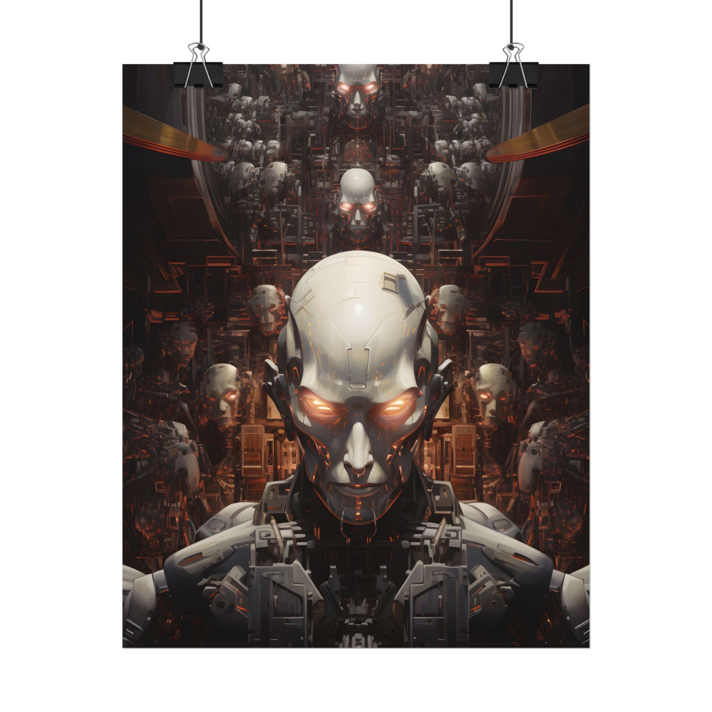 Robot Orchestra: A Symphony of Steel and Strings - Poster