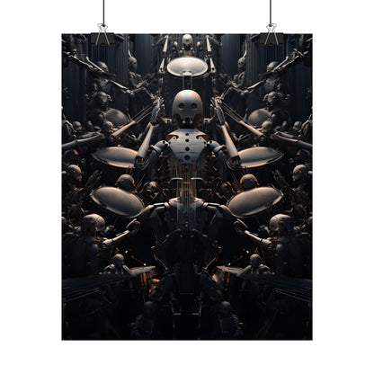 Harmony from the Aditorium: Robot Orchestra in Perfect Rhythm - Poster