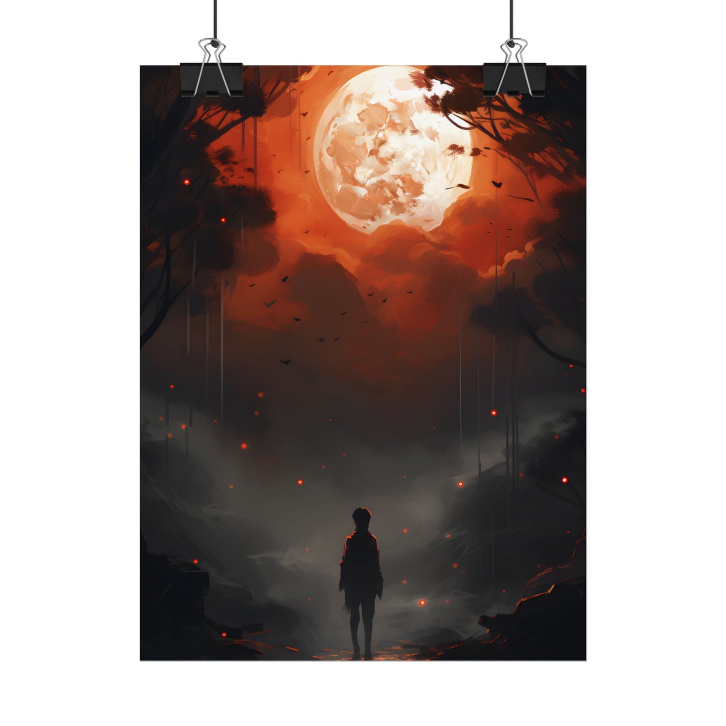 Serene Outdoors: A Peaceful Moment - Poster