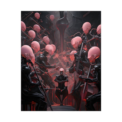 Robot Symphony: A Sentient Orchestra of Robots in Harmony - Poster