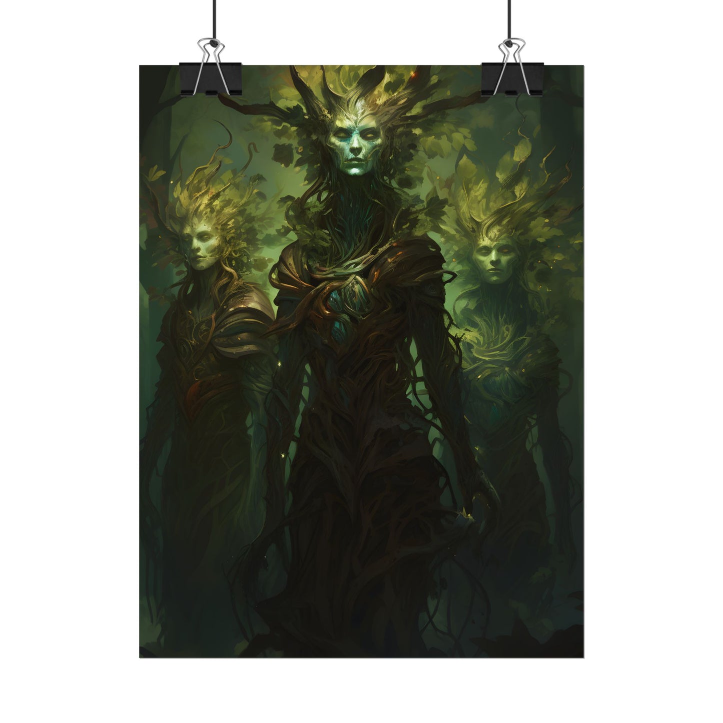 Mystical Forest Guardians: Ancient Tree Spirits Awaken - Poster