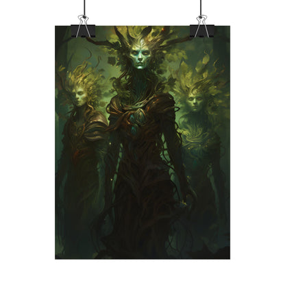 Mystical Forest Guardians: Ancient Tree Spirits Awaken - Poster