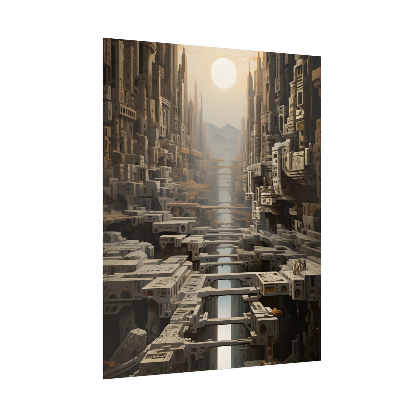 Perfect yet Oppressive: Dystopian Harmony - Poster