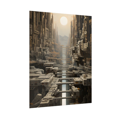 Perfect yet Oppressive: Dystopian Harmony - Poster