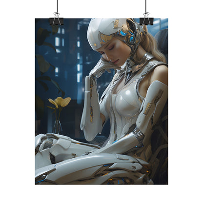 Modern Art Heist: Robot Team in Museum - Poster