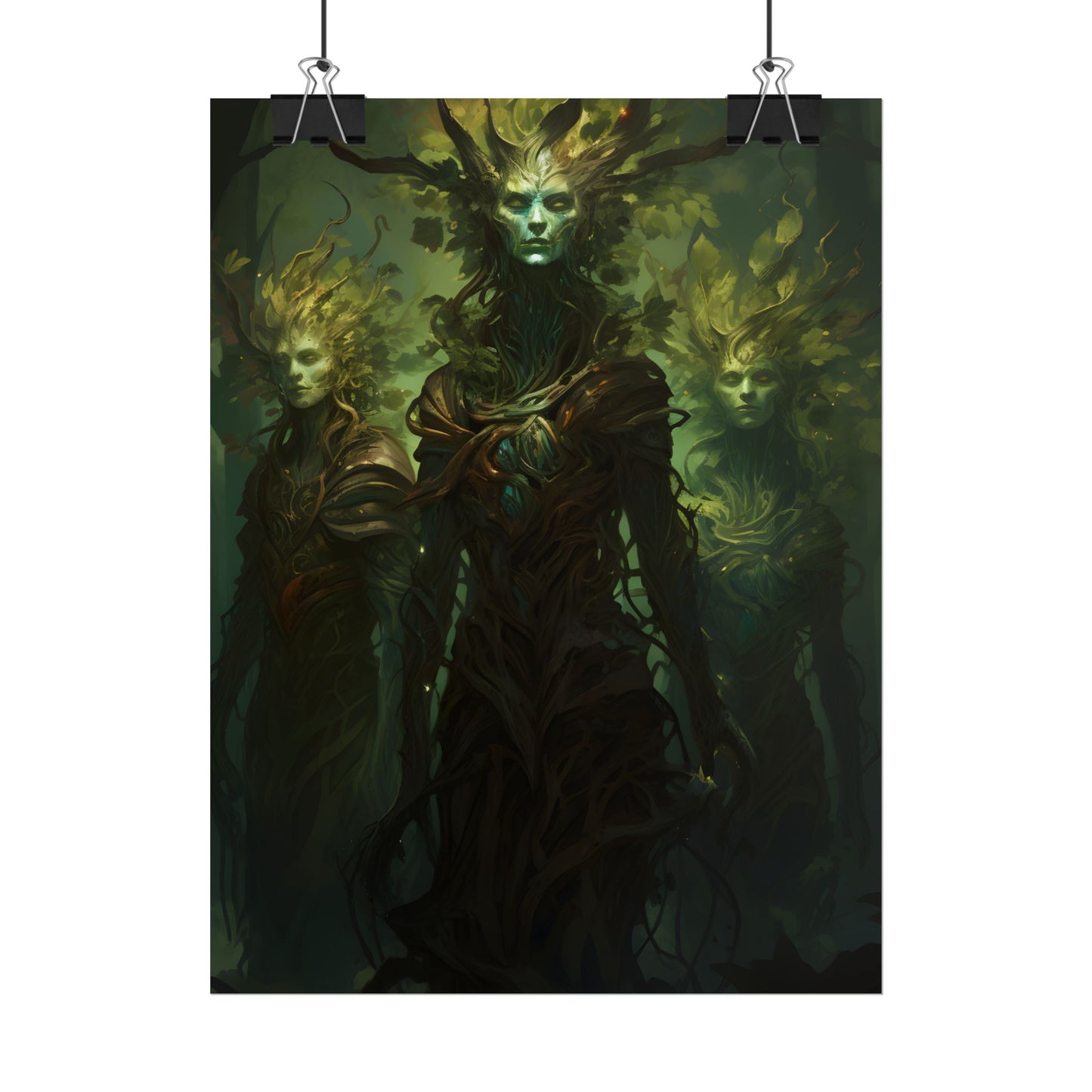 Mystical Forest Guardians: Ancient Tree Spirits Awaken - Poster