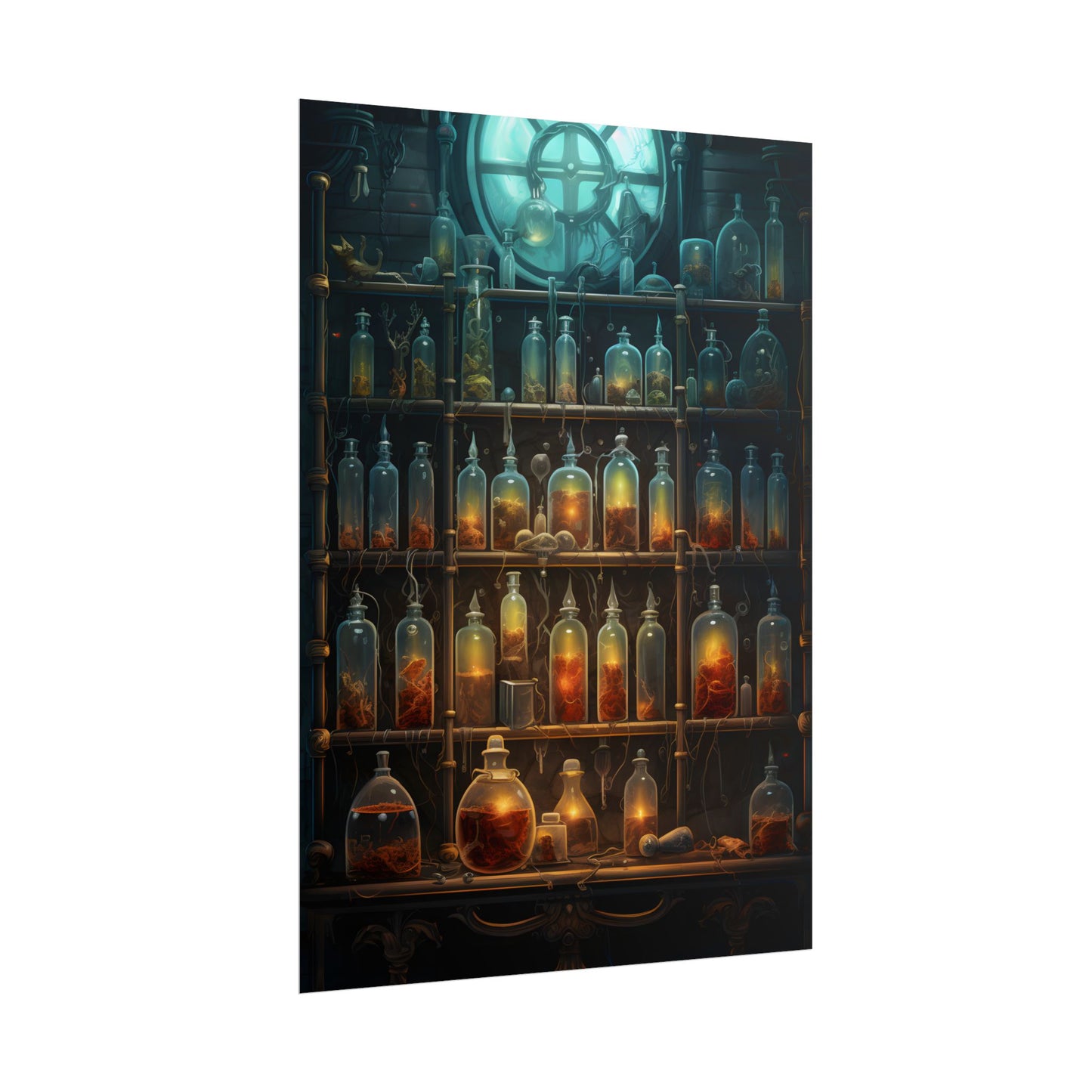 Lab Secrets: A Mysterious Science Experiment Unveiled - Poster