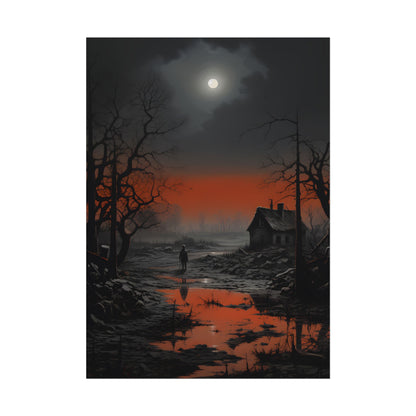 Daytime City Portrait: Outdoors Artwork - Poster