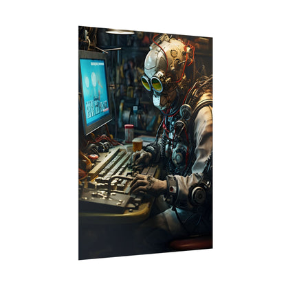 Robotic Art Heist: Charismatic Thieves Steal Indoor Masterpieces - Poster