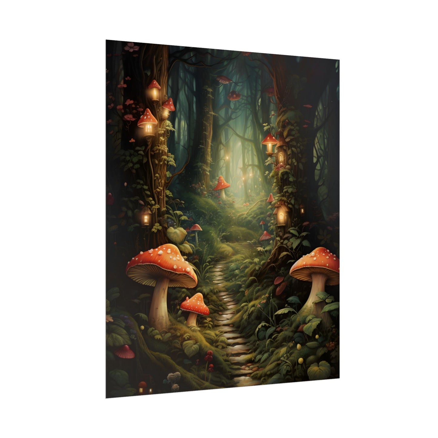 Enchanted Forest: A Whimsical Fairy Tale World of Six Brothers - Poster