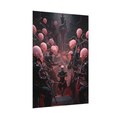 Robot Symphony: A Sentient Orchestra of Robots in Harmony - Poster