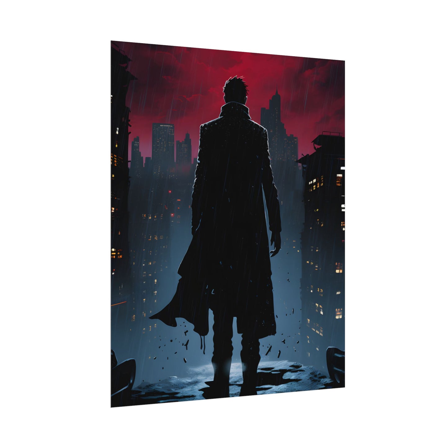 Urban Fantasy Detective: Book Cover Art - Poster