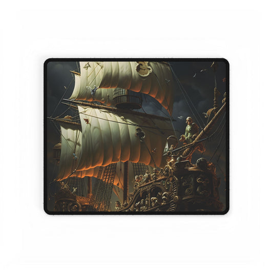 Swashbuckling Time-Traveling Pirate Crew: Artwork - Desk Mat