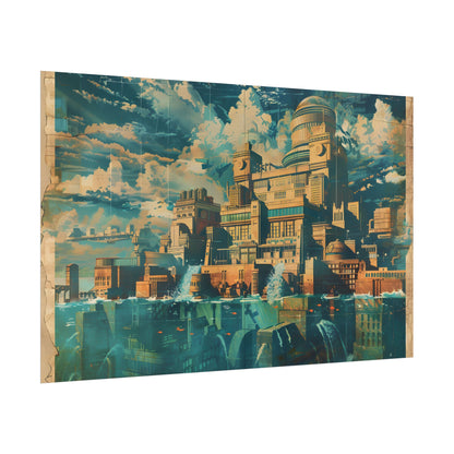 Vintage Travel Poster: Explore The Underwater Destination - Poster