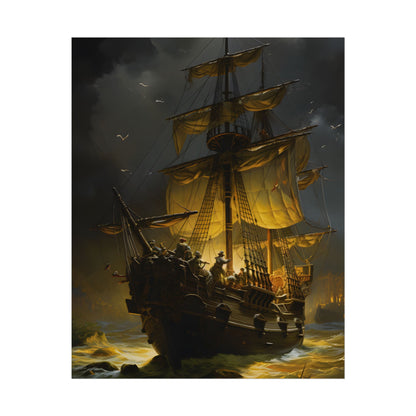 Time-Traveling Pirates: Swashbucklers on a Mission - Artwork - Poster