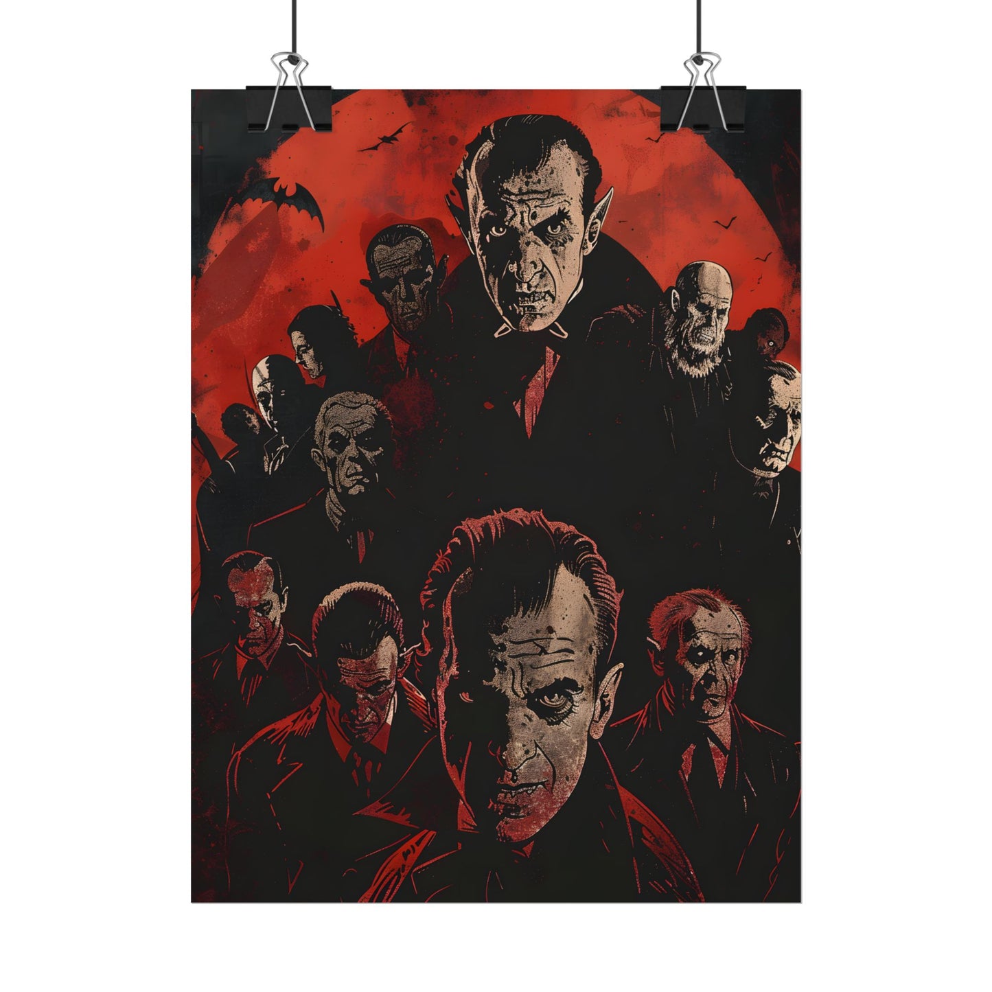 Mischievous Vampires: A Charismatic Leader's Nightly Revelry - Poster