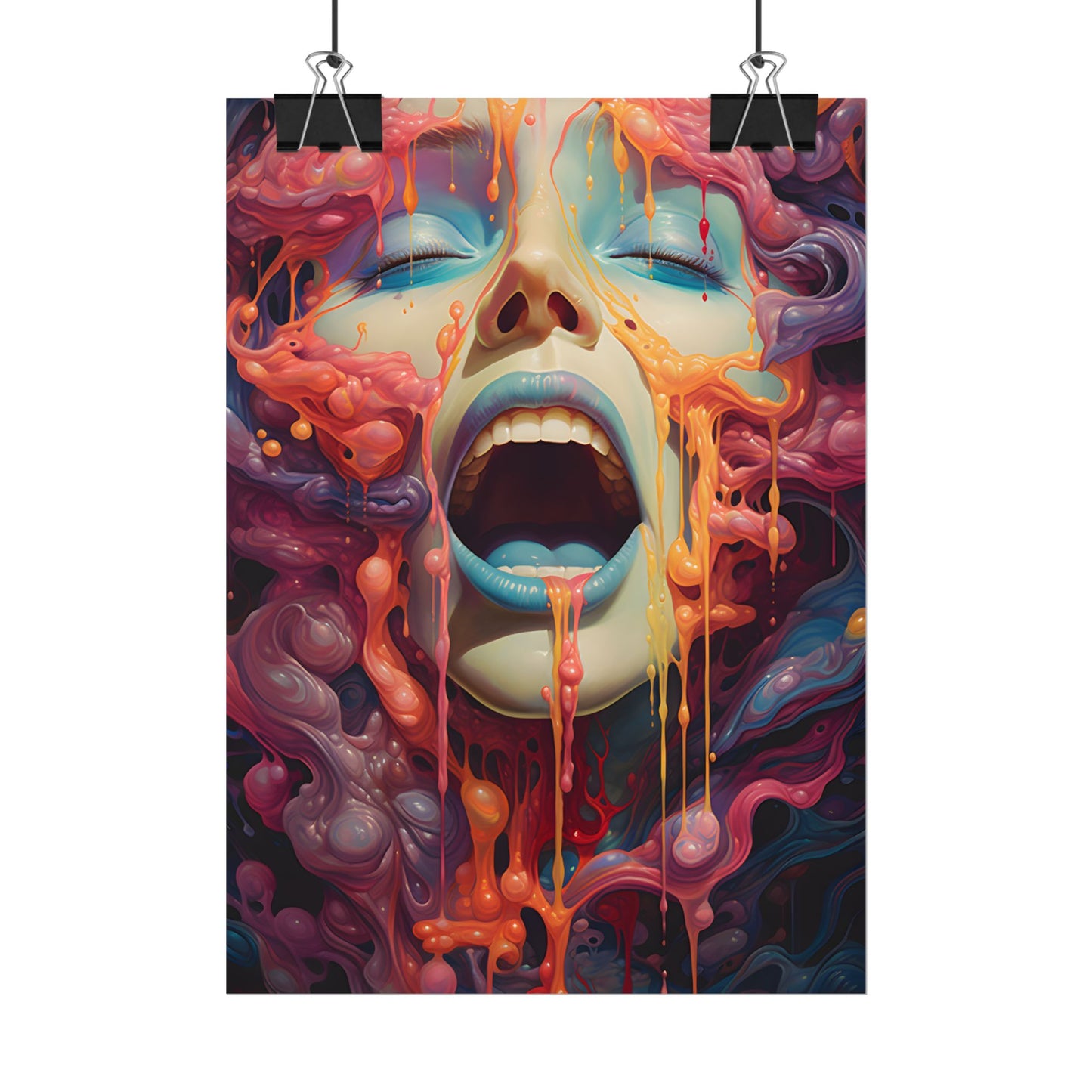 Tearing Reality: Digital Art and Portal Exploration - Poster