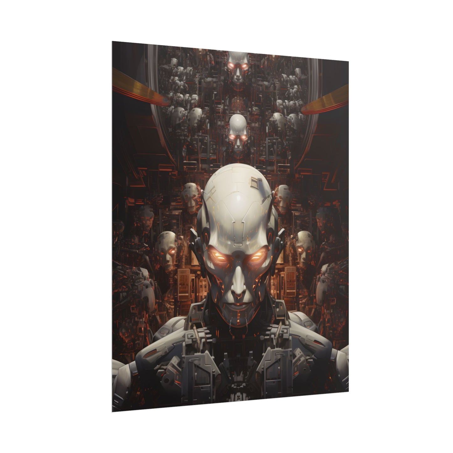 Robot Orchestra: A Symphony of Steel and Strings - Poster