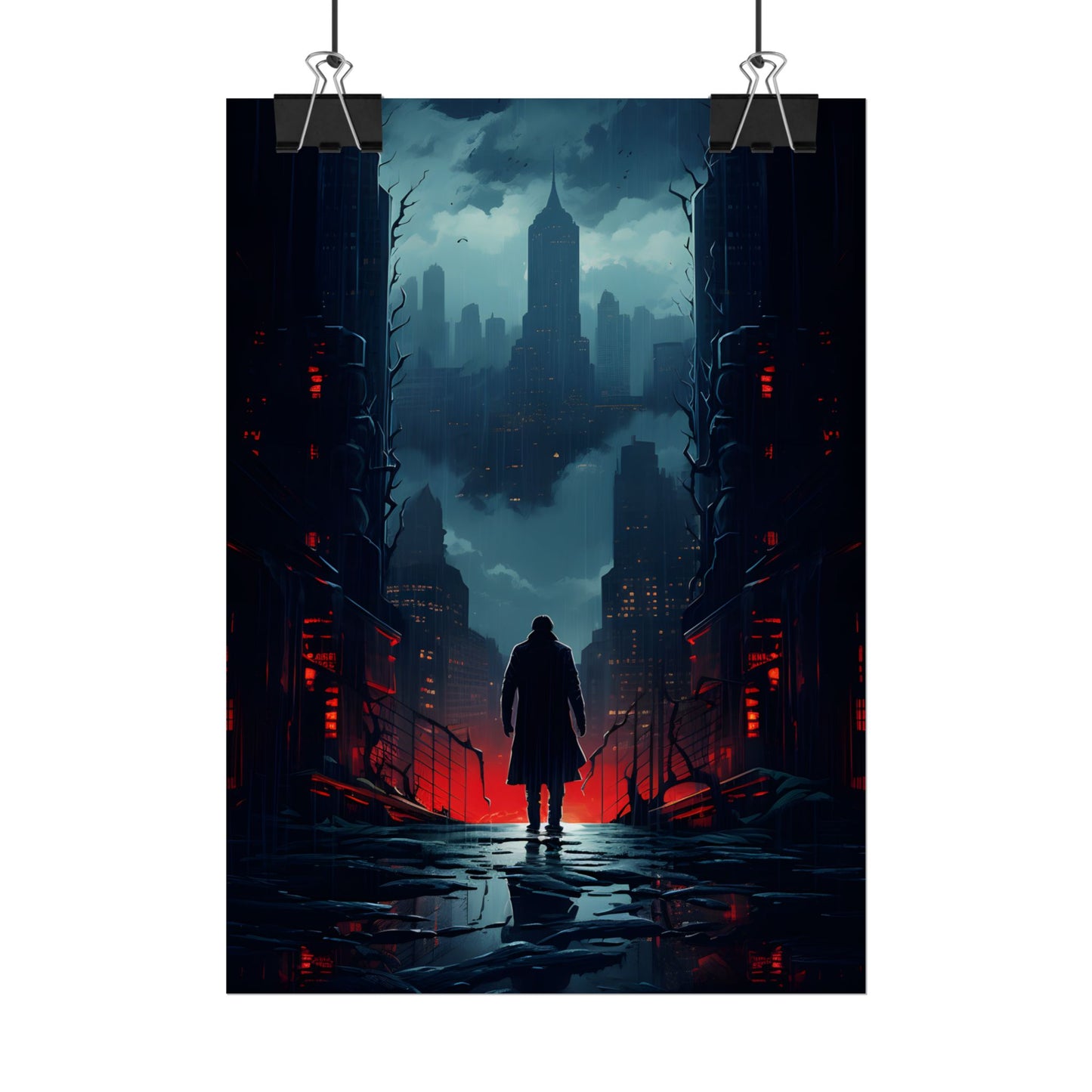 Urban Fantasy Detective: Mystery Artwork - Poster